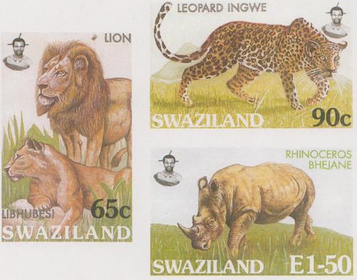 Lion, Leopard, Rhinoceros