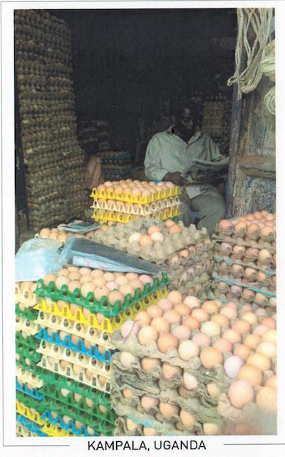 Kampala, Egg Vendor